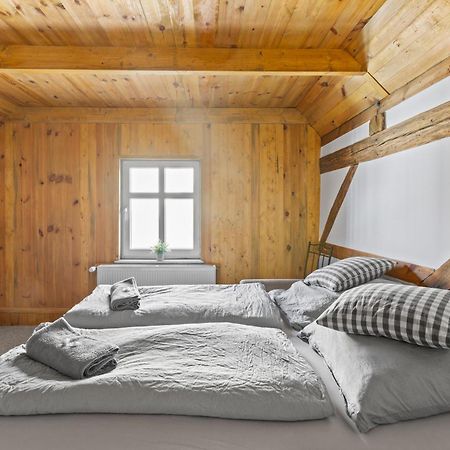Sabina Mounteurwohnung Dachboden I 55 Zoll Tv I Schlafcouch Mit 20Cm Matraze 2 Weitere Schlafplaetze I Kueche I Bad トレッビン エクステリア 写真